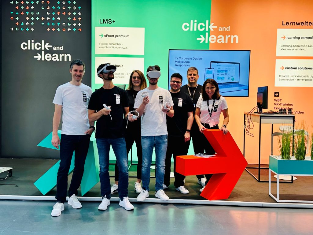 clickandlearn auf der learntec