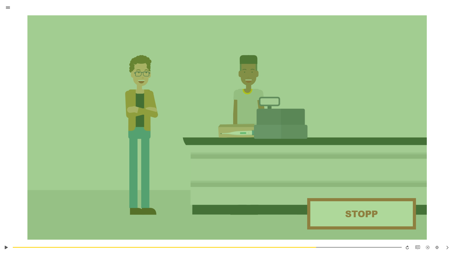 Quiz Video Click and Decide - Fehler erkannt
