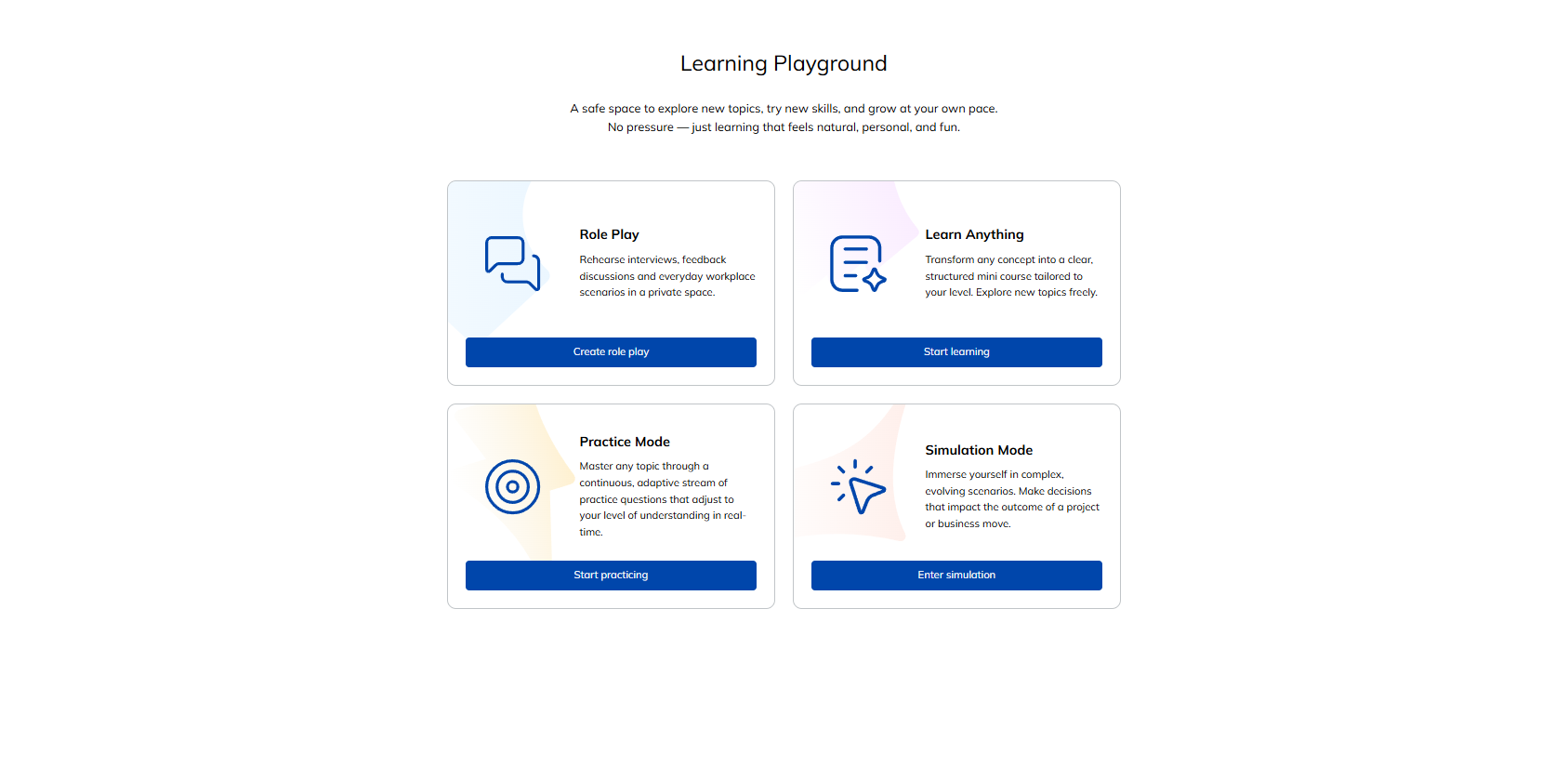Learning Playground